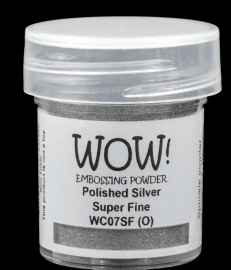 WOW! Embossing Powder - Polished Silver - Super Fine