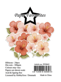 Paper Favourites Die-Cuts - Hibiscus