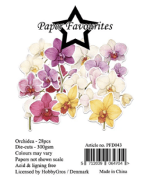 Paper Favourites Die-Cuts - Orchidea 