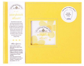 Doodlebug Storybook D-Ring Album 8X8inch - Bumblebee