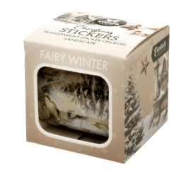 Studio Light Transparent Stickers on Roll - Fairy Winter