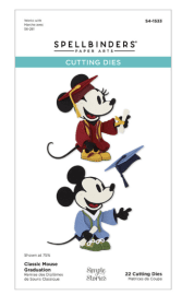Spellbinders Dies - Classic Mouse Graduation