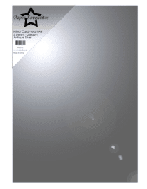  Paper Favourites Mirror Card Mat - Antique Silver