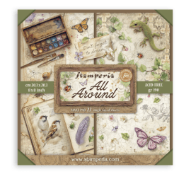 Stamperia 8x8 Maxi Paper Pack - All Around