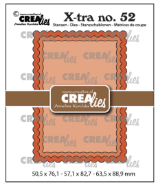 Crealies Xtra Dies - No. 52 ATC Scallop