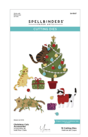 Spellbinders Dies - Yana´s Christmas Cats Etched Dies Accessories
