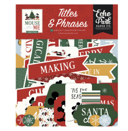Echo Park Titles & Phrases - Mouse And Me Christmas