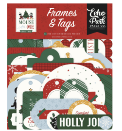 Echo Park Frames & Tags - Mouse And Me Christmas