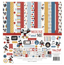 Echo Park 12x12 Paper Pack Collection Kit - Mouse And Me Birthday 