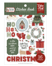 Echo Park Sticker Book - Here Comes Santa Paws