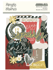 Simple Stories Journal Bits & Pieces - Mistletoe & Holly 