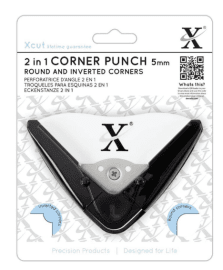 Xcut Corner Punch - 2 in 1 Small 5mm