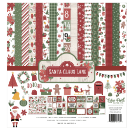 Echo Park 12x12 Collection Kit - Santa Claus Lane 