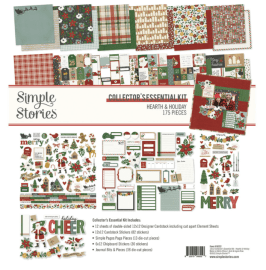 Simple Stories 12x12 Collectors Essential Kit - Hearth & Holiday