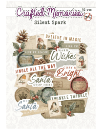 Creatief Art Die-Cuts - English Crafted Memories Silent Spark