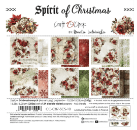 Craft O`Clock 6x6 Paper Set - Spirit Of Christmas