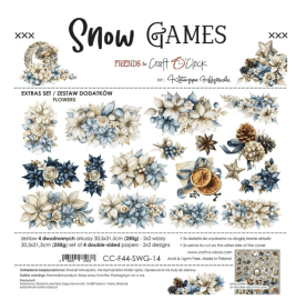 Craft O`Clock Extras Set Flowers - Snow Games
