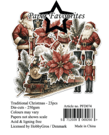 Paper Favourites Die-Cuts - Traditional Christmas