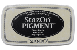 StazOn Pigment inkpad - Piano Black
