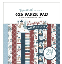 Echo Park 6x6 Paper Pad - Wonderful Winter Days