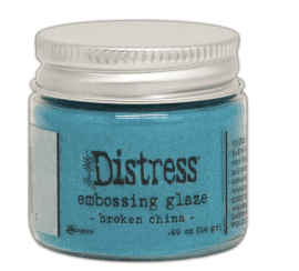 Tim Holtz Distress Embossing Glaze - Broken China