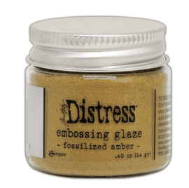 Tim Holtz Distress Embossing Glaze - Fossilized Amber 
