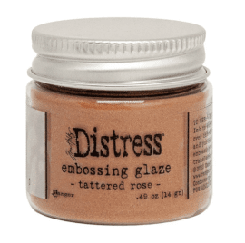 Tim Holtz Distress Embossing Glaze - Tattered Rose
