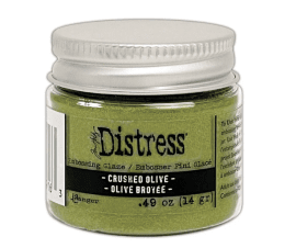 Tim Holtz Distress Embossing Glaze - Crushed Olive