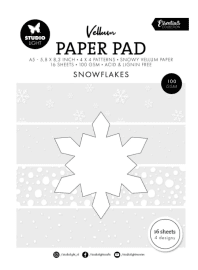 Studio Light Vellum Paper Pad Snowflakes