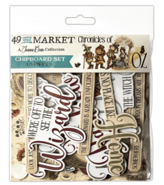 49 and Market Chipboard Set - Chronicles of Oz