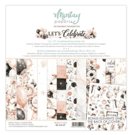 MIntay Paper 12x12 Paper Pack - Lets Celebrate