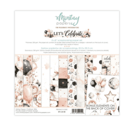 MIntay Paper 8x8 Paper Pack - Lets Celebrate