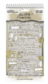 Tim Holtz Christmas Sticker Book Traditional