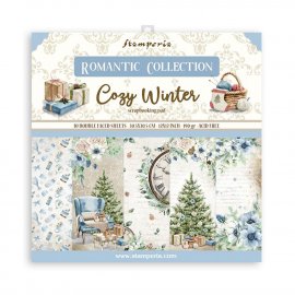 Stamperia Paper pad 12x12 - Romantic Cozy Winter
