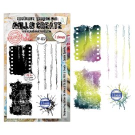 AALL And Create A6 Stamp Set - Sewn Sparks