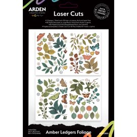 Arden Creative Foliage Laser Cuts - Amber Ledgers