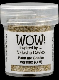 WOW! Embossing powder - Embossing Glitters Paint me Golden
