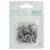 We R Crop-A-Dile Oval Eyelets - Silver