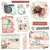 Simple Stories Chipboard Cluster - Vintage Love Story 