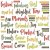 49 And Market Chipboard Word Set - Vintage Orchard
