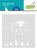 Lawn Fawn Stencil 2 Pack - Beach Sunset Stencils