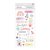 American Crafts Thickers Stickers Phrases - Rainbow Avenue
