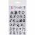 Ciao Bella Clear Stamp Set - Reporter Uppercase Alphabet