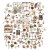 49 And Market Laser Cut Outs - Country Heart Cafe Elements