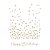 Spellbinders Glimmer Hot Foil Plate - Slimline Confetti Background