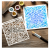 Andy Skinner Mixed Media Stencil - String Maze 