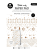 Studio Light Essentials Foiled Cards Bronze patterns