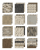 Tim Holtz Idea Ology Paper pack 8x8 - Neutral