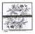 TEXT(ures) Clear Stamp Set - Beneath the Brambles Floral Borders and Corners