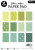 Studio Light Vellum paper pad - Spring Green